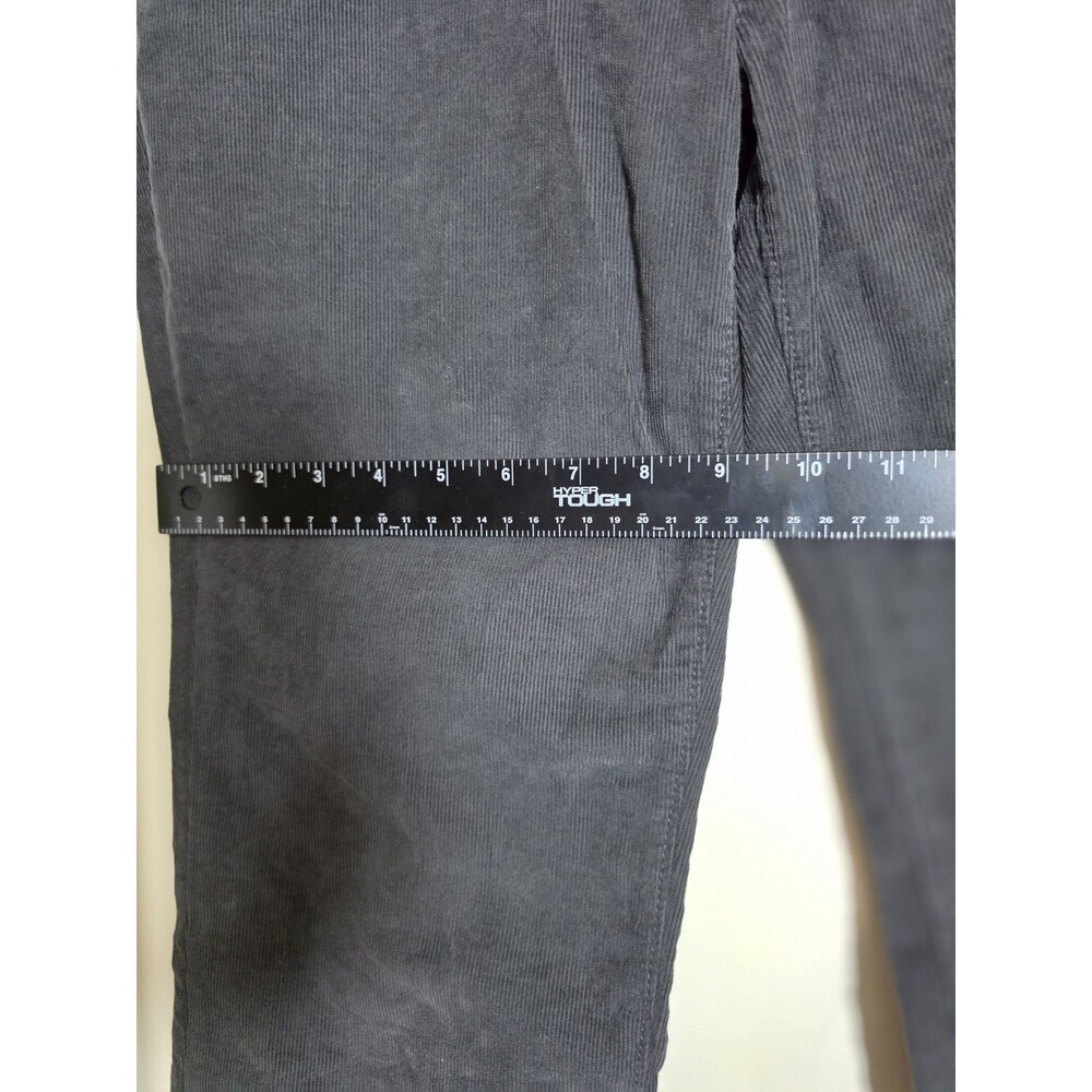 Eddie Bauer Womens Grey Corduroy Pants Boyfriend Slim T 30x30 - Picture 8 of 12